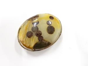 アンティーク　瑪瑙　帯留め